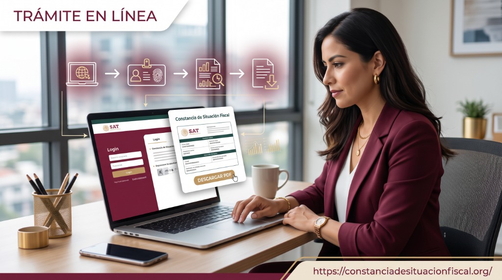 TrÃ¡mite en lÃ­nea - CÃ³mo imprimir Constancia de SituaciÃ³n Fiscal SAT MÃ©xico